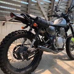 値下げ！SUZUKI グラストラッカービッグボーイ　VMX スクランブラー　カスタム　程度良好の画像