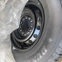ハイエース新車添付タイヤ