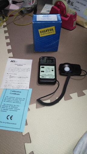 電気工事　照度計