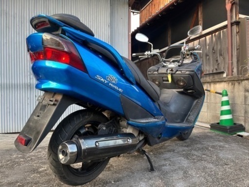 動画有り SUZUKI ブルー スカイウェイブ250 SS 人気カラー Fi インジェクション 動画有り SUZUKI ブルー スカイウェイブ250 SS 人気カラー Fi