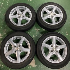 アルミ付きサマータイヤ　155/65R14 4本