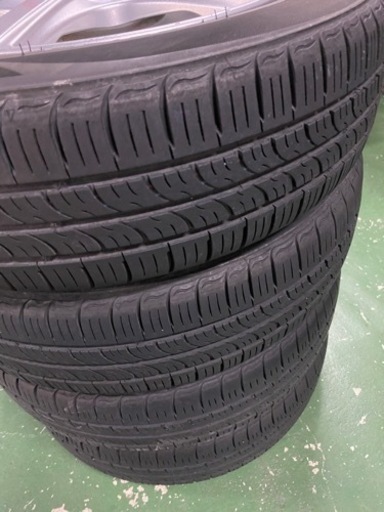 アルミ付きサマータイヤ　155/65R14 4本