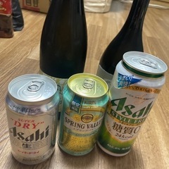 日本酒　ビール　5本セットの画像