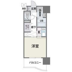 0009　初期費用ゼロ物件です！福岡市中央区渡辺通にある物件です！