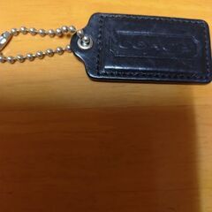 【最終価格✨COACH】ボールチェーンホルダー（黒）の画像