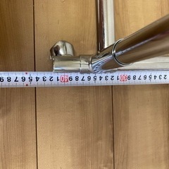 お取引完了※7/10処分　最終値下げ　パイプハンガー　ハンガーラック　スチールラックの画像