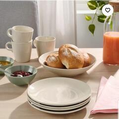 ※お譲り先決まりました※【無料です】IKEA 深皿 パスタ皿 4枚の画像