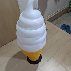 ソフトクリーム置物
