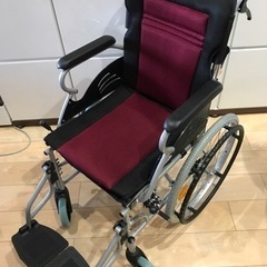 新品・未使用品　ケアテックジャパン 軽量 自走式アルミ製車椅子 ...