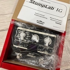 【未使用】ギター用マルチエフェクター VOX StompLab ...