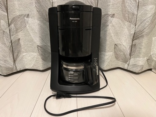 Panasonic 沸騰浄水[全自動]コーヒーメーカー（5杯分）ブラック NC-A56-K