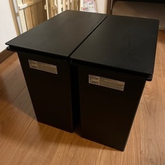 決まりました　ゴミ箱20L×2   無印良品
