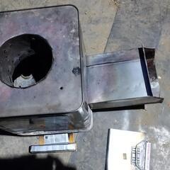手作り一斗缶コンロ、焚き火台、ストーブ   の画像
