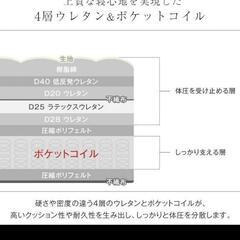 新品未使用32cmシングルマットレスの画像