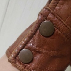 レディース　Mサイズ　革ジャンの画像