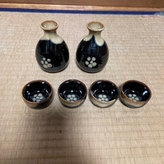 （中古）徳利×2 お猪口×4