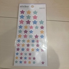 ステッカー パステルスター