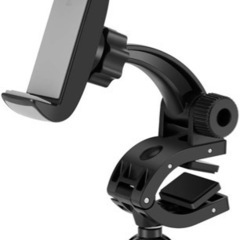 車載ホルダー クリップ式 ダッシュボード/デスク適用 スマホスタンド 360度回転可 着脱簡単 落下防止 iPhone Android 6.5インチまで多機種対応の画像