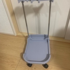 【取引決定】掃除機スタンド キャスター付き掃除用具収納