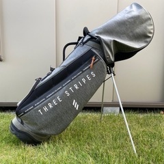 adidas  golf キャディーバッグ three stri...