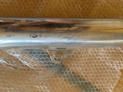 ペイントンプレス 手曲げエキパイ ステンレスキャブトンマフラー ヤマハSR400用