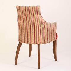 DESIGNERS GUILD Peony Arm Chair デスク チェア Stripeの画像