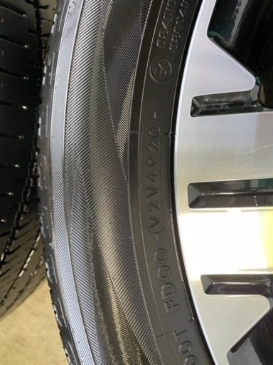 18インチのホイール、タイヤ付き！受け渡し者決まりました！