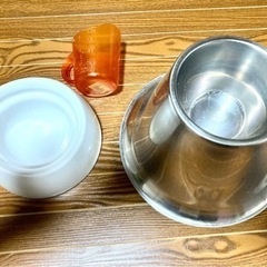 ペット用 Richellフードボール ステンレス水入れ フード計量カップの画像