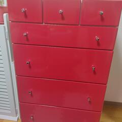 タンス　衣類収納　キャスター付