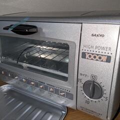 ハイパワー1000W　オーブントースターの画像