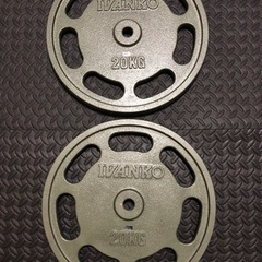 イヴァンコ　20kgプレート2枚セット　28mm