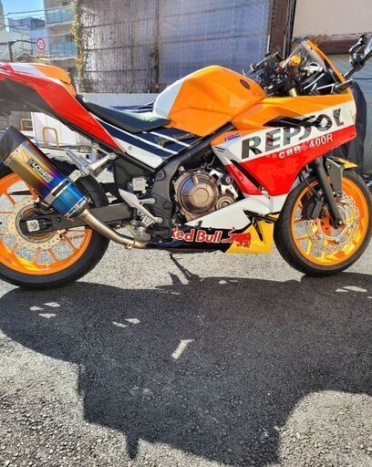 Cbr400r nc56レプソルカスタム