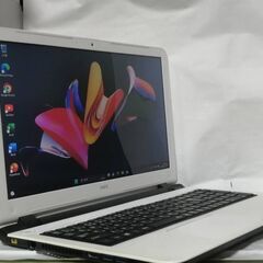 お話し中?NEC?Lavie?LS150S?美品薄型白?SSD?WIN11?Office2021