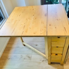 IKEA NORDEN バタフライ テーブル　折り畳みの画像