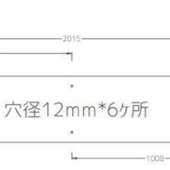 強化ガラスの棚板の画像