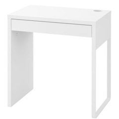 IKEA デスク 机 イケア 白 ホワイトの画像