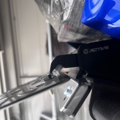 バイク　ナンバーステー　35°の画像