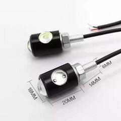 4個セット1台分　LED　ホワイト　超小型　LED　ホワイト　M2の画像