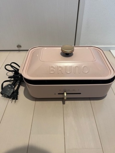 【金額変更】BRUNO ホットプレート　たこ焼き　ピンク