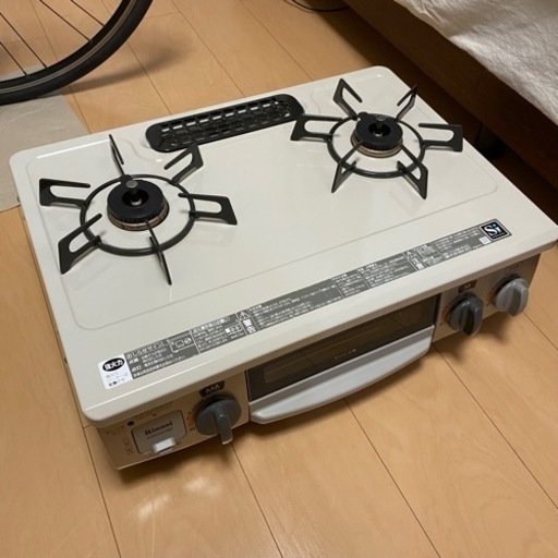 リンナイ KGM563BEL ガスコンロ [2口 /左強火 /都市ガス12・13A]