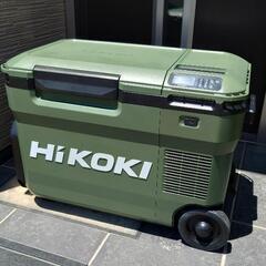 《お話中です》HiKOKI（日立工機） 18V/14.4V コードレス冷温庫 3電源対応 フォレストグリーン/本体＋バッテリBSL36B18付 UL18DB(WMG)