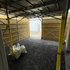 足場　仮囲いの画像