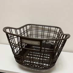 新品です！【ブリジストン】前&後かごセット☆フロント・リアバスケットの画像