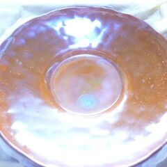(お渡し者様が決まりましたので質問を終了させて頂きます）銅製石目打茶托の画像