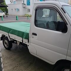 軽トラ　スズキ　キャリー　4WD切り替え付き　 パワステ　エアコン　車検付き　綺麗の画像