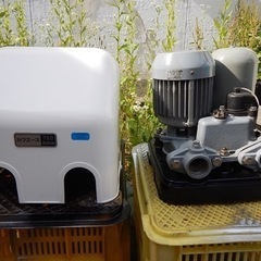 【中古】 川本 ポンプ カワエース（浅井戸用）N3-755HN 50hz 三相200V （0316189)