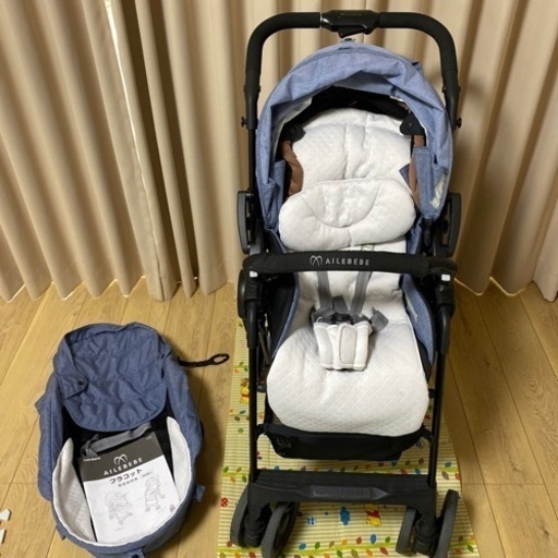 【超美品】エールべべ　ベビーカー　フラコット