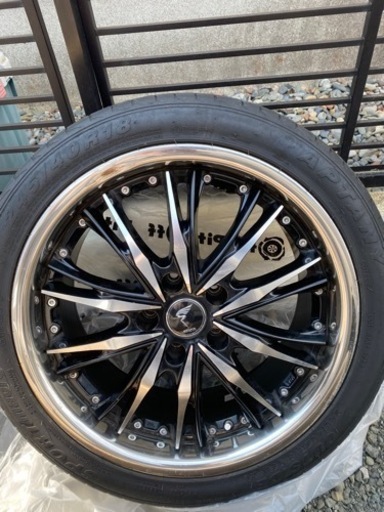 Stich ホイール　18×8j+38 245/40R18 アルファード等に　多少の値下げは検討します