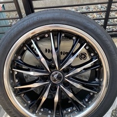 Stich ホイール　18×8j+38 245/40R18 アルファード等に　多少の値下げは検討しますの画像