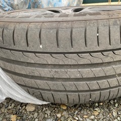 MANARAY SPORT 18×8j+35 235/50zr18 バリ目　アルファード・ヴェルファイアにぜひ の画像